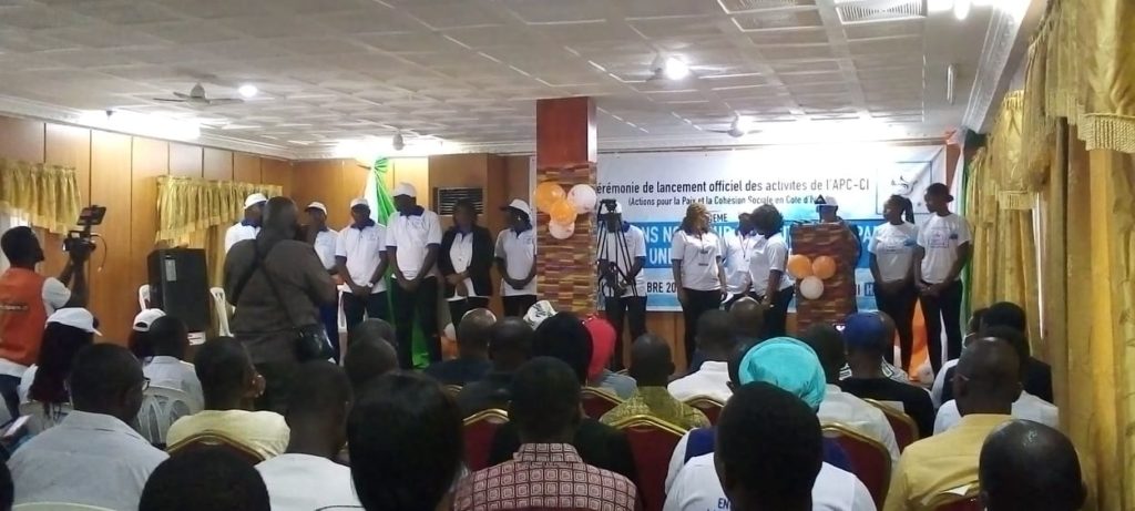 Article : Actions pour la paix en Côte d&rsquo;Ivoire: l&rsquo;association APC-CI démarre officiellement ses activités