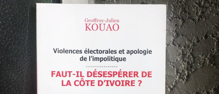Article : Le régime parlementaire, le système politique qu’il faut en Côte d’Ivoire selon l’écrivain Geoffroy-Julien Kouao